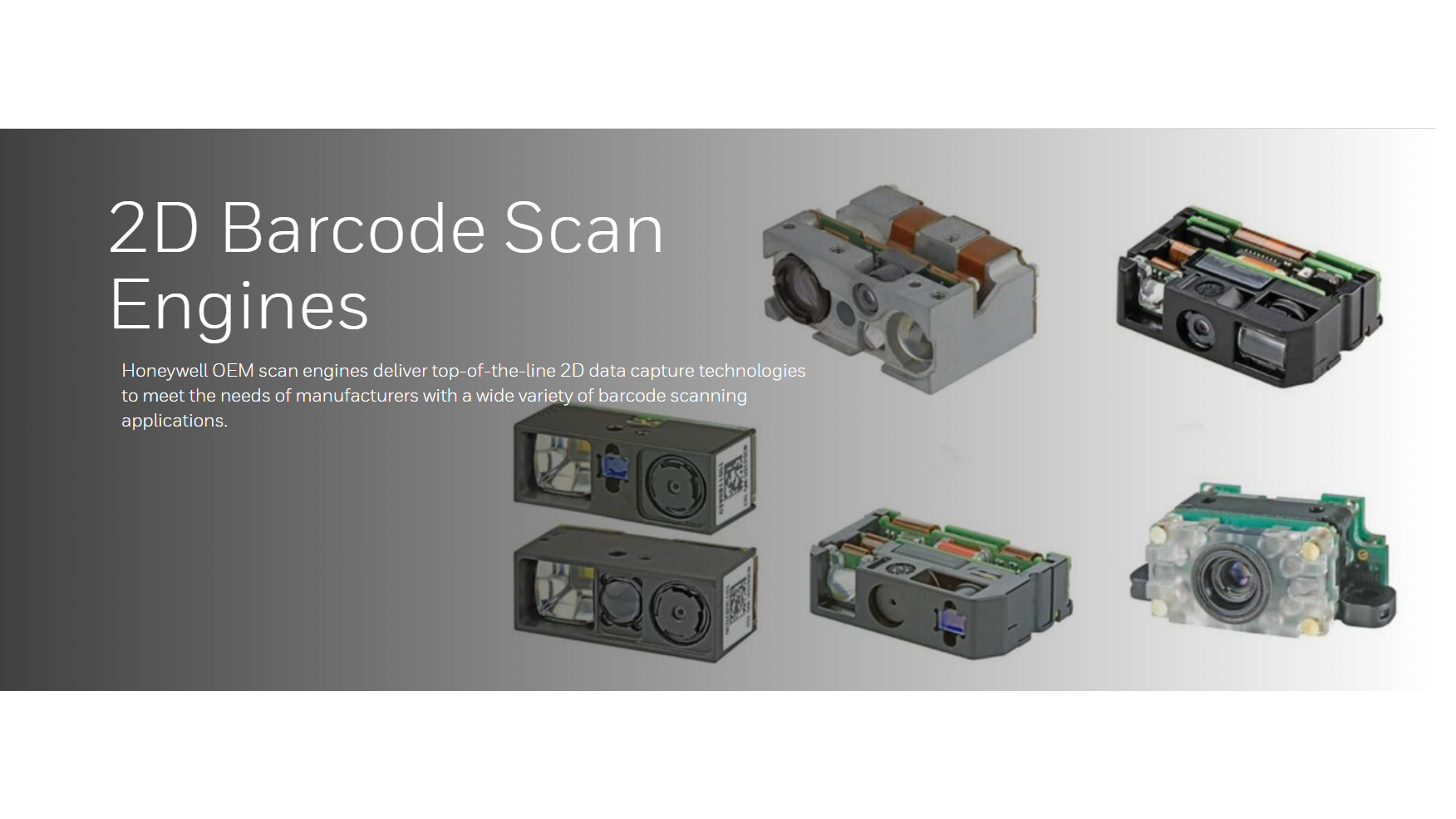 2D Barcode Scan Engines With A Wide Variety Of Scanning Applications ...