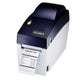 GoDEX DT2X white front view, print media